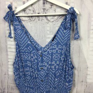 Zenobia | Dresses | Zenobia Dress Blue Summer Midi Sleeveless 3xl ...